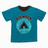 Air Walk Boys Blue Cotton Tshirt Set