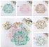 Baby Kids Animals Pink Toddler Long Sleeve Waterproof Eating Smock Feeding Bib