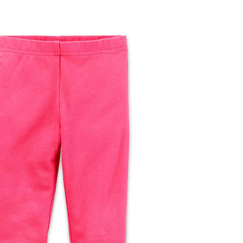 LEE Pink Girls Cotton Legging