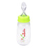 MUMLOVE Green White silicone Spoon Feeder