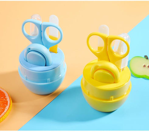 CHICCO Bragon Cat Grey Four Piece Manicure Set